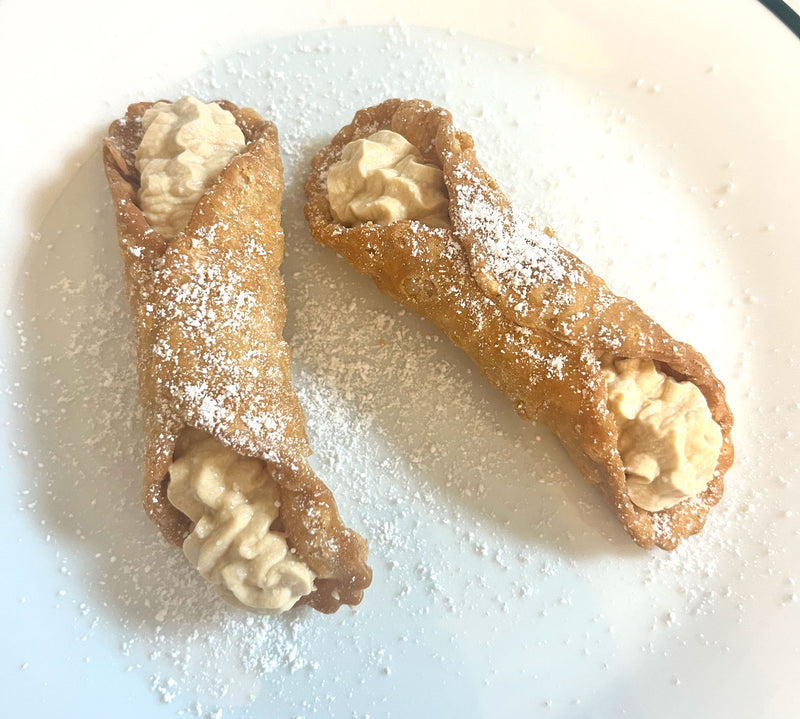Caramel Coffee Cannolis